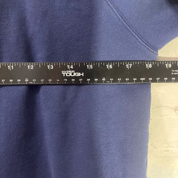 J Crew Womens Sweater Small Blue Long Sleeve Back Zip Round Neck Pullover - Picture 4 of 6